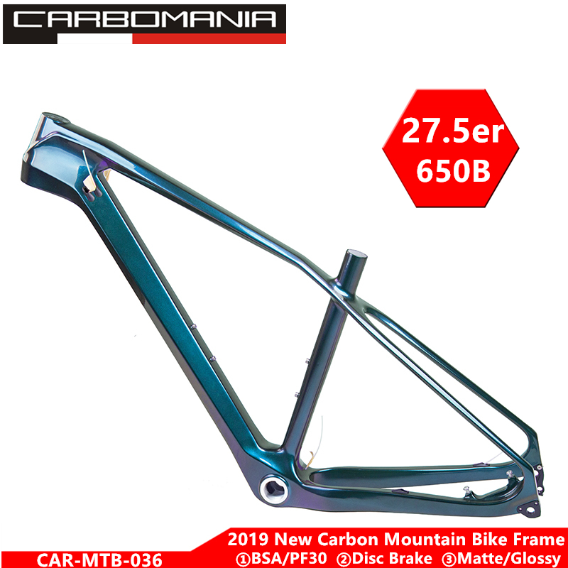 T800 3K 29ER 15" Glossy carbon mountain bike frame PF30 mtb carbon bicycle frame 