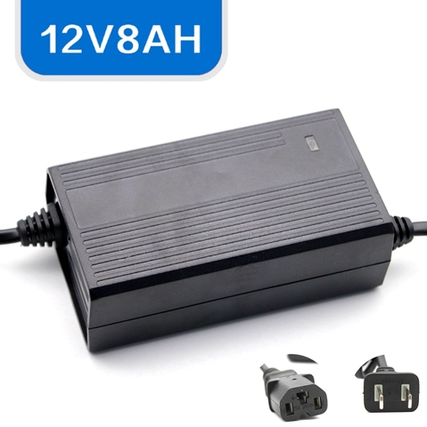 12V 8AH Smart Battery Charger For Electric Sprayer Lead Acid Gel Car Motorcycle Toy Battery 12V Power Adapter 1.0-1.2A 220V AC ► Photo 1/6