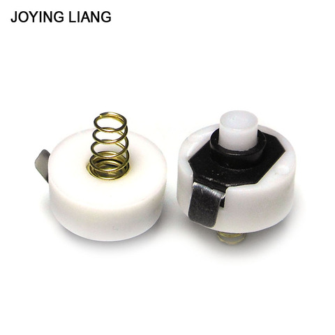 JOYING LIANG 2PCS Selling L134 Flashlight Repair Parts Tail Switch Q5 LED Torch Spring Switch ► Photo 1/3