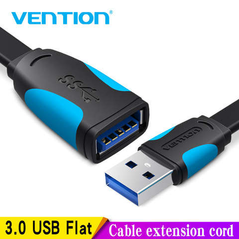 Vention USB2.0 3.0 Extension Cable Male to Female Extender Cable USB3.0 Cable Extended for laptop PC USB Extension Cable 0.5M 3M ► Photo 1/6