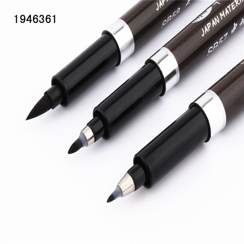 Chinese Calligraphy pen Japan material brush for signature Chinese words learning Stationery Office school supplies papelaria ► Photo 1/6