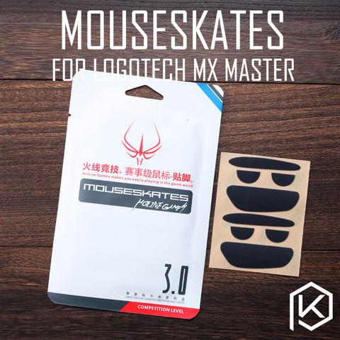 Hotline games 2 sets/pack original competition level mouse feet skates gildes for logitech mx master 0.6mm thickness ► Photo 1/2