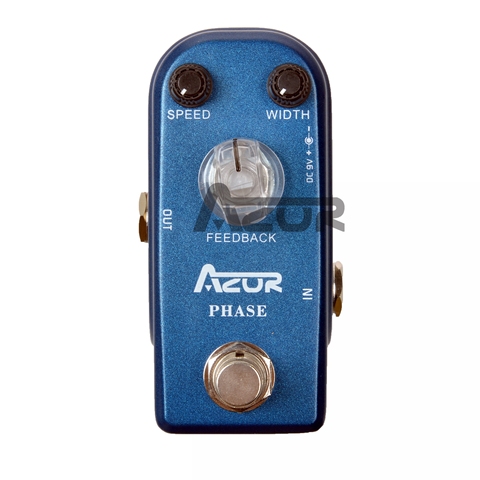 AZOR AP-301 Phase Mini Guitar Effect Pedal Aluminum Alloy True Bypass Effect Guitar Accessories Azor Phase Pedal Pure Analog ► Photo 1/1