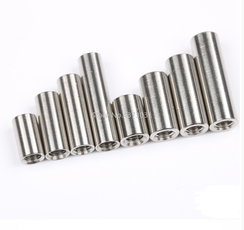 10 pieces Connecting pipe rivet Cheese M3 Thread Diy Knife material Making knife Handle screw Cylindrical Nuts ► Photo 1/3