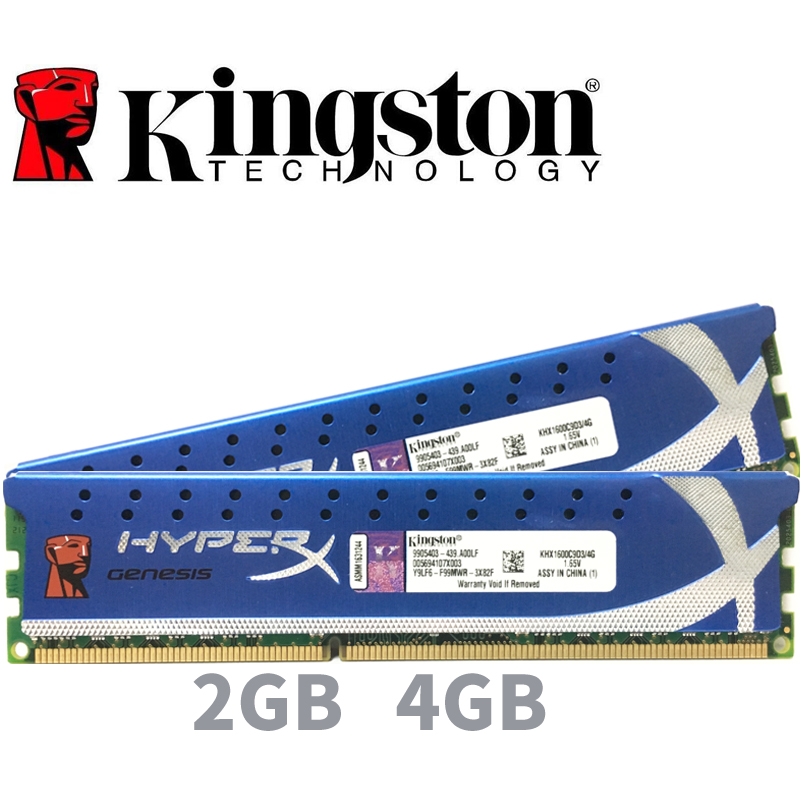 Buy Online Kingston Hyperx Pc Memory Ram Memoria Module Computer Desktop 2gb 4gb Ddr3 Pc3 1333mhz 1600mhz 2g 4g 1333 1600 Mhz Alitools