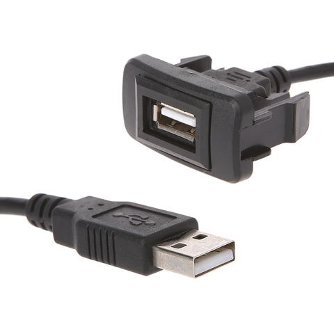 AUX USB Port Cable Adapter 12-24V Cord Wire USB Charging Adapter for Toyota VIGO ► Photo 1/1