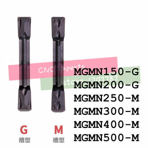 Special sale MGMN150 MGMN200 MGM300 MGMN400 MGMN500 10PCS grooving carbide inserts CNC lathe cutter turning tool cnc tool ► Photo 1/2