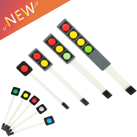 1 2 3 4 Key Button Membrane Switch Matrix Array Keyboard Keypad Control Panel Pad DIY Kit For Arduino ► Photo 1/6