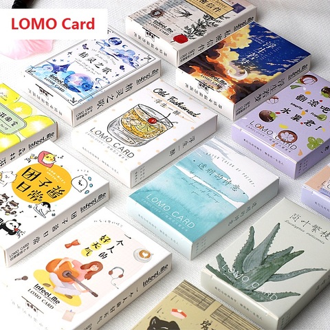 28 Sheets/Set Novelty Daily Life Plant Series Lomo Card/Greeting Card/Wish Card/Christmas And New Year Gifts ► Photo 1/5