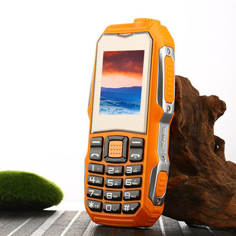 Mini Rugged Mobile Cell Phones Dual SIM Cards FM MP3 MP4 Russian Keybord Big Button Big Sound Cheap Phone Calculator Flashlight ► Photo 1/6