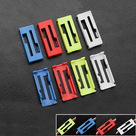 50pcs/lot Universal Servo Cable Clip Locking Fixed Buckle Servo Extension Y Line Card Fixing Locking Clips For RC Airplane Parts ► Photo 1/6