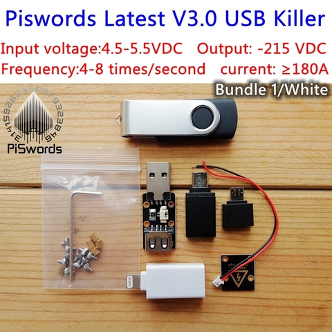Latest USB killer V3.0 U Disk Killer Miniature power module High Voltage Pulse Generator USBKiller Accessories Complete ► Photo 1/6