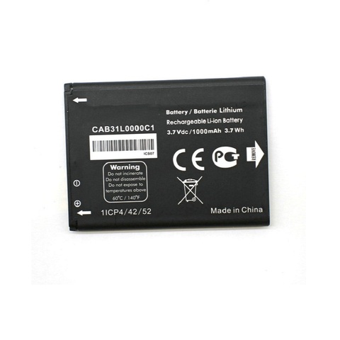 CAB31L0000C1 CAB31L0000C2 Phone battery for Alcatel i808 TCL T66 A890 One Touch 282/813/890D/891/979/3041D ► Photo 1/1