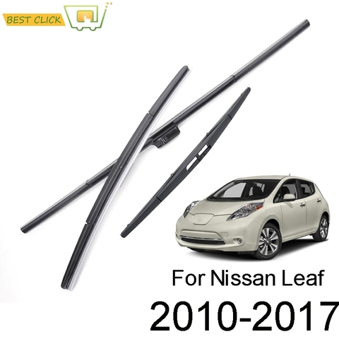Misima Windshield Windscreen Wiper Blades Set For Nissan Leaf 2010 - 2017 Front Rear Window 2011 2012 2013 2014 2015 2016 ► Photo 1/6
