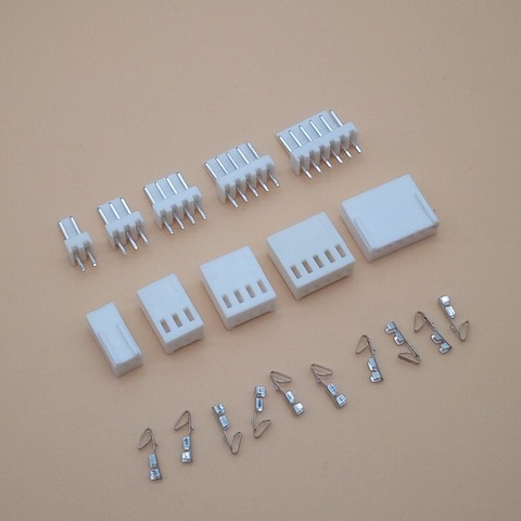 10 Set KF2510 Kits Connector2.54mm Pitch 2/3/4/5/6P Straigh Pin Header+Housing+Crimp 2510 ► Photo 1/6