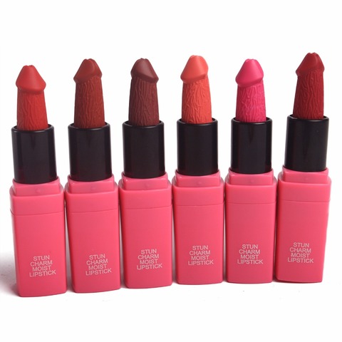 New 12 Colors Matte Lipstick Mushroom Lipstick Long Lasting Moisture Cosmetic Rouge Pop Nude Lipstick Lips Makeup ► Photo 1/6