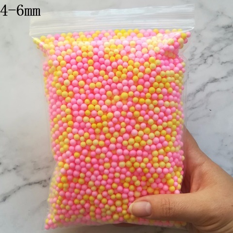15000pcs Bright Colours Foam Beads Colorful Polystyrene Foam Balls Styrofoam Filler Foam Slime Mini Beads Balls Crafts DIY Decor ► Photo 1/6