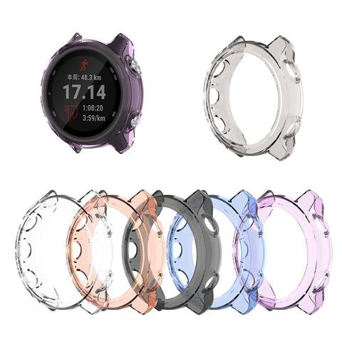For Garmin Forerunner 245 245M Case Protective Cover Soft TPU Edge Frame Shell Protector Bumper For Garmin 245 M Accessories ► Photo 1/6