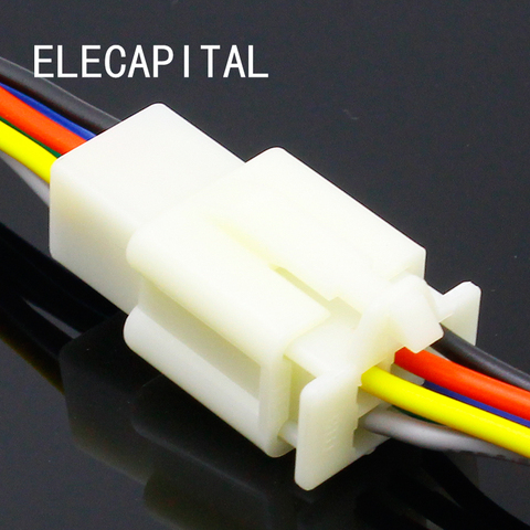1 Kit 6 Pin Way Electrical Wire Connector Plug Set auto connectors with cable/total length 21CM ► Photo 1/5