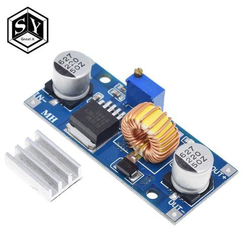 1PCS Great IT 5A XL4015 DC-DC Step Down Adjustable Power Supply Module LED Lithium Charger ► Photo 1/6