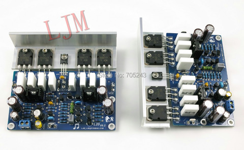 2pcs  stereo HIFI power AMP amplifier board ,2*200W 8ohm assembled& finished ► Photo 1/1