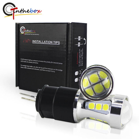 Gtinthebox Error free led drl light Hp24w 3030SMD 12V g4 led Daytime Running Lights bulb lamp for Citroen c5 and peugeot 3008 ► Photo 1/6