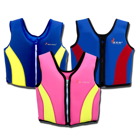 Kids Life Jacket Water Sports surfing Professional Child Life Vest Swimming Boating Ski safety water sportswear age for 2-9 ► Photo 1/6