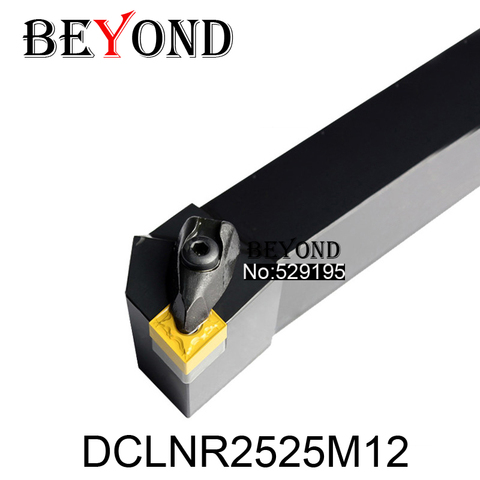 DCLNR2525M12 DCLNL2525M12 DCLNR 25mm Turning Tool Holder Boring Bar Internal Turning Tools D TYPE Locked Mini Lathe Tool Holder ► Photo 1/3