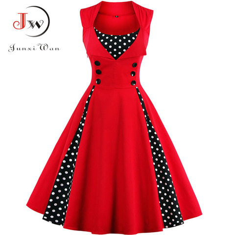 S-4XL Women Robe Retro Vintage Dress 50s 60s Rockabilly Dot Swing Pin Up Summer Party Dresses Elegant Tunic Vestidos Casual - Price history & Review | AliExpress Seller - Tomorrow Store | Alitools.io S-4XL Women Robe Retro Vintage Dress 50s 60s Rockabilly Dot Swing Pin Up Summer Party Dresses Elegant Tunic Vestidos Casual - Price history & Review | AliExpress Seller - Tomorrow Store | Alitools.io