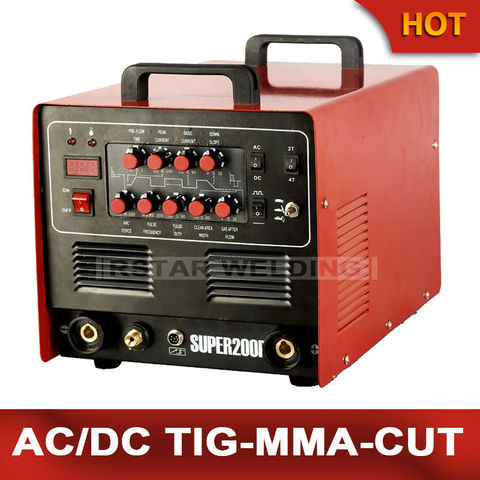 Super200p multi-function 4in1 Ac/dc Tig Mma Plasma Cutter Welding Machine ► Photo 1/1