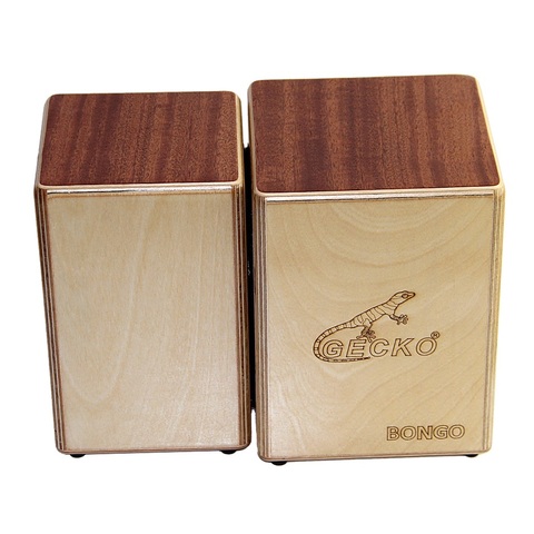 GECKO Cajon  BONGO-2 Two Siamese Birch Wood  Natural ► Photo 1/1