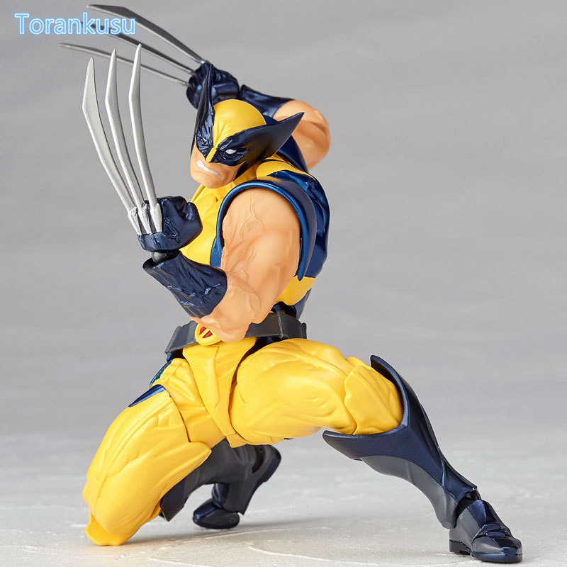Wolverine Action Figure SCI-FI REVOLTECH Wolverine Logan PVC Figure Toy  160mm Anime Movie Wolverine X-men Collectible Model Doll - Price history &  Review | AliExpress Seller - Japanese Anime Store 