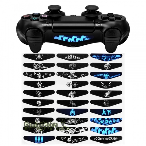 60 PCS Game Controller LED Light Bar Decal Sticker for PS4 Slim Pro ► Photo 1/1