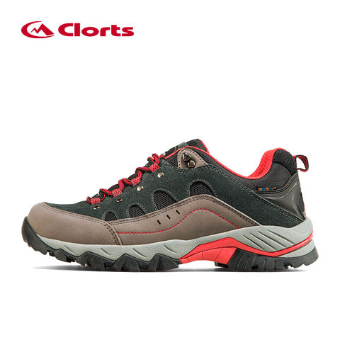 Clorts Men Hiking Sneakers Low-cut Sport Shoes Breathable Hiking Shoes Men Athletic Outdoor Shoes for Men HKL-815 ► Photo 1/6
