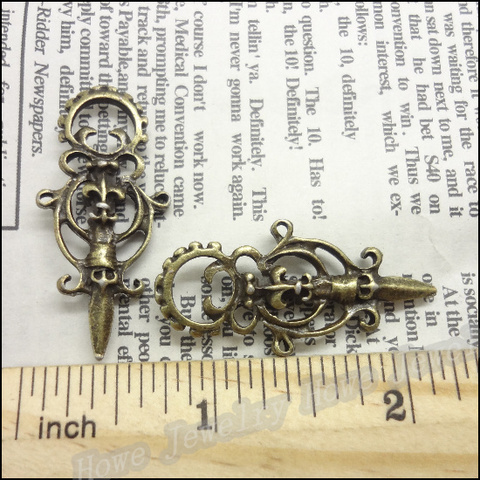 10pcs Charms Arrow Pendant  Bright Antique bronze  Zinc Alloy Fit Bracelet Necklace DIY Metal Jewelry Findings ► Photo 1/1