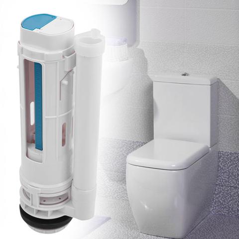 Split Toilet Drain Flush Cistern Valve Two-Button Toilet Water Outlet valve G1/2