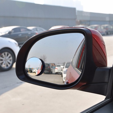 1 Pcs Auto 360 Wide Angle Round Convex, What Is A Convex Mirror For Cars