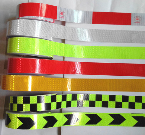 5CMx400CM Reflective adhesive tape sticker for bicycle Truck Car Motorcycle scooter be seen be safe ► Photo 1/6