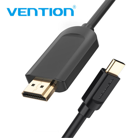 Vention USB C HDMI 4K Type C to HDMI Cable HDMI Adapter for Huawei P20 Mate 10 Pro MacBook Pro Air ipad Pro Thunderbolt 3 1m 2m ► Photo 1/6