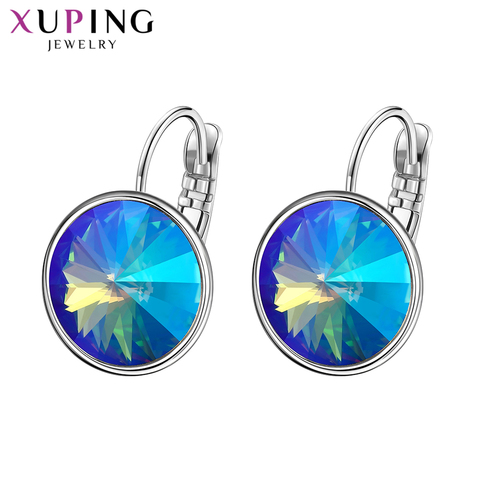 Xuping Fashion Elegant Earrings High Quality Crystals from Swarovski Charm for Women Valentine's Day Jewelry Gift M51-20111 ► Photo 1/6