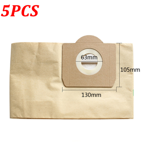 5PCS Replacement Dust Bag For Karcher MV3 WD3 WD3200 WD3300 A2204 A2656 Vacuum Cleaner Filter For Rowenta RB88 RU100 RU101 ► Photo 1/5