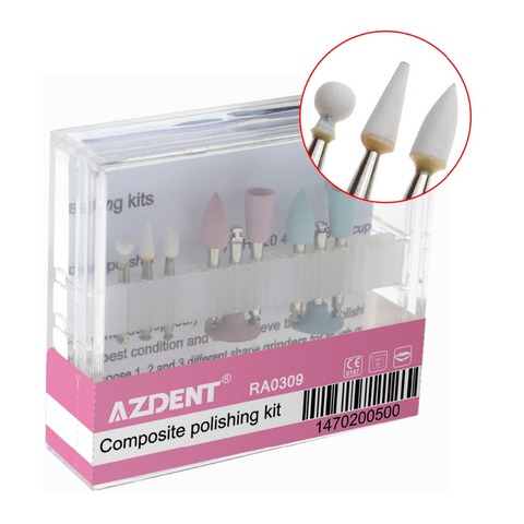 Dental Composite Polishing For Low-Speed Handpiece Contra Angle Kit RA0309 Oral Hygiene Teeth Polishing Kits ► Photo 1/6