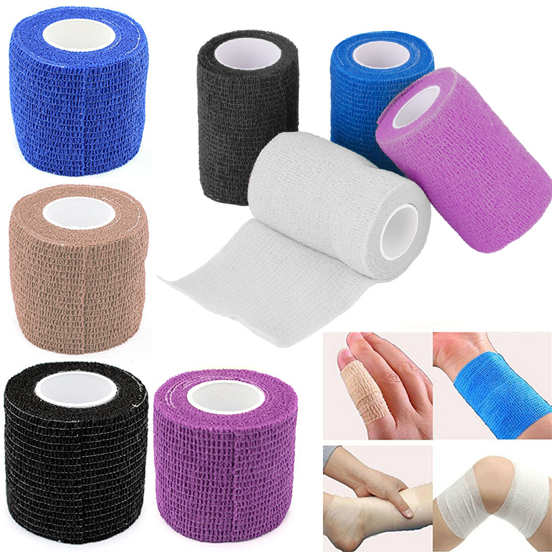 Hot Sale 5cm*5m Colored Non-woven Self Adhesive Cohesive Bandage Medical Elastic Bandage - Price history & Review | AliExpress Seller - Intelligent nohr Store |
