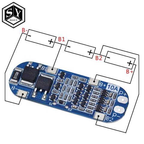 1PCS Great IT 3S 13A Li-ion Lithium Battery 18650 Charger Protection Board 11.1V 12.6V ► Photo 1/6