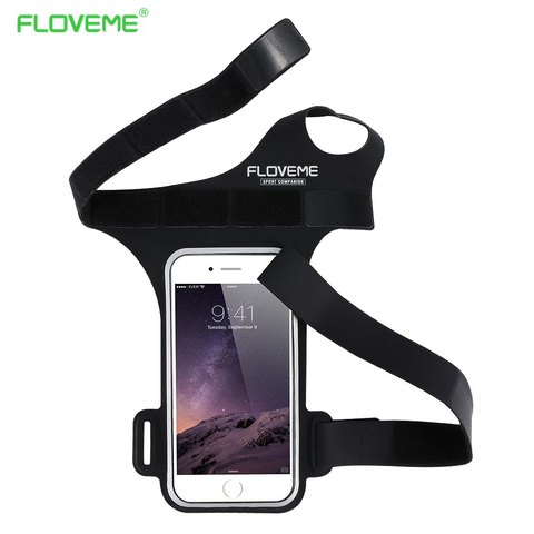 FLOVEME Running GYM Sports Cycling Armband For Samsung Galaxy S8 S8 Plus S6 Edge S7 Edge Sports Arm Band 5.5 Inch Bag For Galaxy ► Photo 1/5