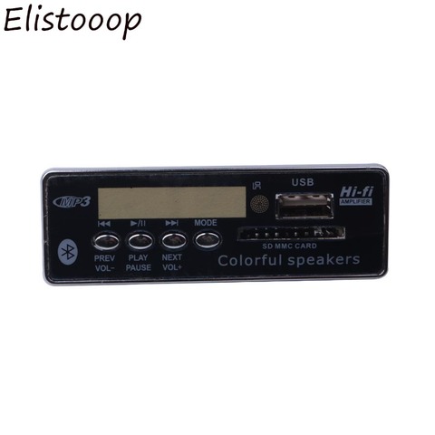 Bluetooth Hands-free USB FM Aux Radio MP3 Player Integrated Car USB MP3 Decoder Board Module Remote Control For Car ► Photo 1/5