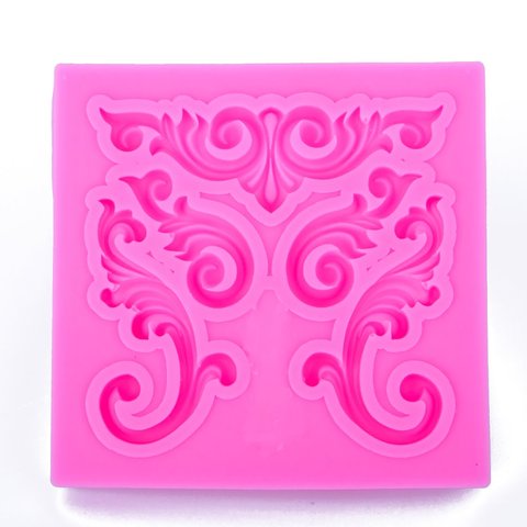 European relief shape 3D Craft Relief Chocolate confectionery Silicone Mold Fondant Cake Kitchen Decorating DIY Tools FT-1070 ► Photo 1/6