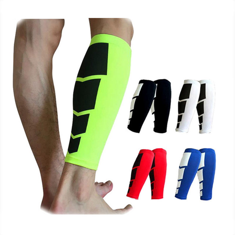 1Pcs Elastic Shin Guard Leg Warmers Basketball Calf Compression