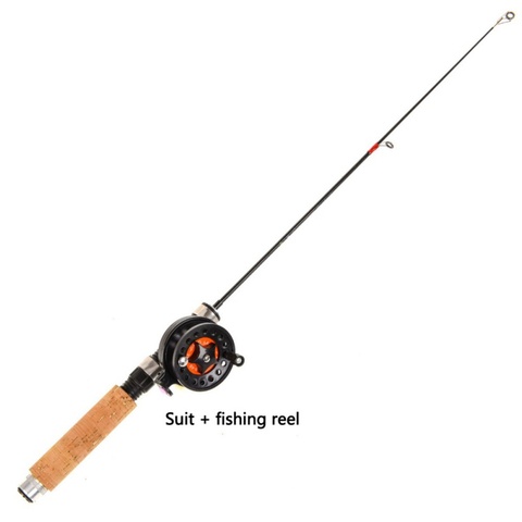 Winter Super Short FRP Fiber Lightweight Retractable Telescopic Ice Fishing Rod (Reel) ► Photo 1/6