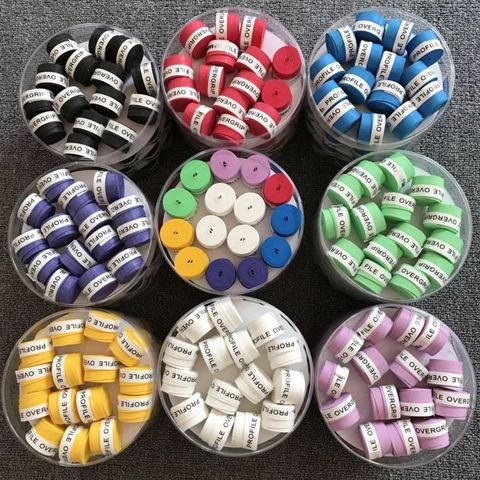 60pcs (Assorted colors) Dry feel tennis Grip,tennis racket Overgrip,badminton racquet overgrips Free shipping ► Photo 1/6